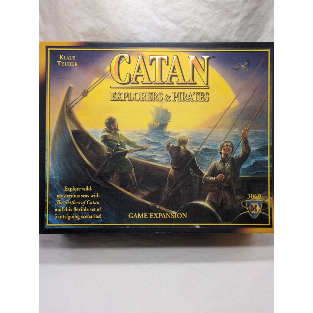 *Incomplete* Catan Exlporers And Pirates Mayfair Games Board Game 3069